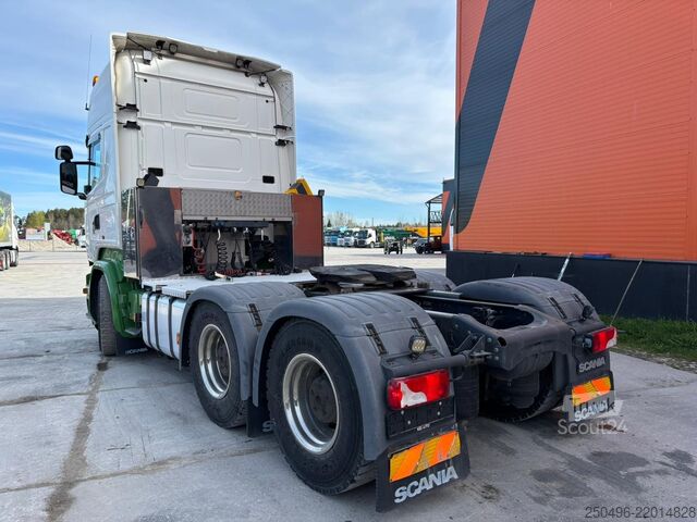 Trator standard Scania R 580 6x4 GCW 80 ton / RETARDER / BIG AXLES