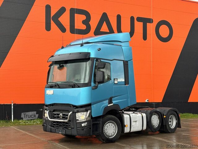 Trator standard Renault T 460 6x2/4 STEERED PUSHER AXLE