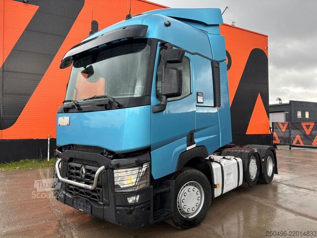 Trator standard Renault T 460 6x2/4 STEERED PUSHER AXLE