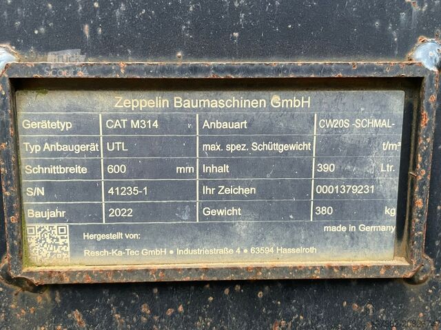 Standardna kašika Verachtert HG3-600