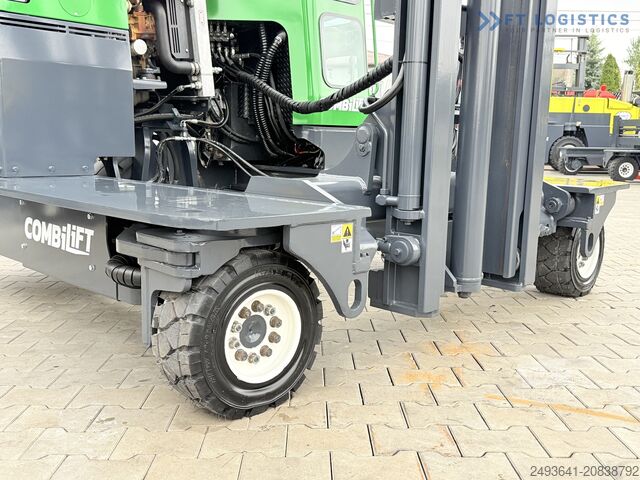 Dört yollu forklift Combilift C4500 WIDE FORK POSITIONER DIESEL DUPLEX