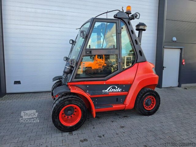 Priekšējās iekrāvēja autoiekrāvējs Linde H80D-02