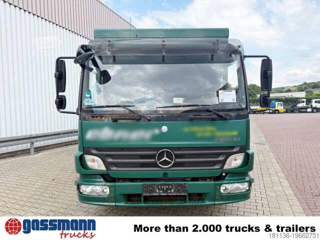 Furgone chiuso Mercedes-Benz Atego 818 L 4x2, Getränkekoffer, 2x AHK