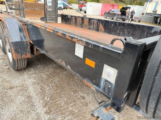 Tieflader Anhänger OBERMAIER TT 10,5 Tandem Tieflader Rampen 8150Kg Nutzlast