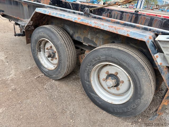 Tieflader Anhänger OBERMAIER TT 10,5 Tandem Tieflader Rampen 8150Kg Nutzlast