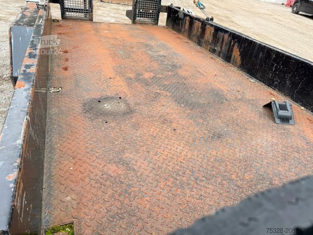 Tieflader Anhänger OBERMAIER TT 10,5 Tandem Tieflader Rampen 8150Kg Nutzlast