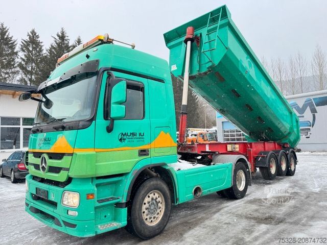 Standard SZM MERCEDES-BENZ Actros 1844 MP3 Retarder + Auflieger 24m³ Hardox