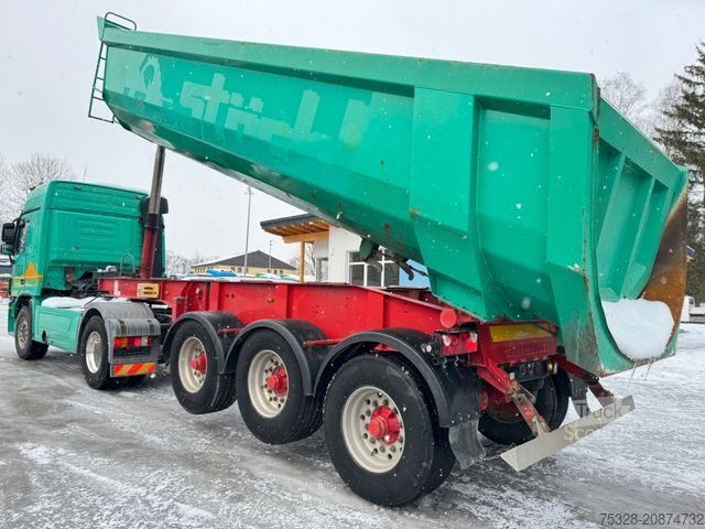 Standard SZM MERCEDES-BENZ Actros 1844 MP3 Retarder + Auflieger 24m³ Hardox