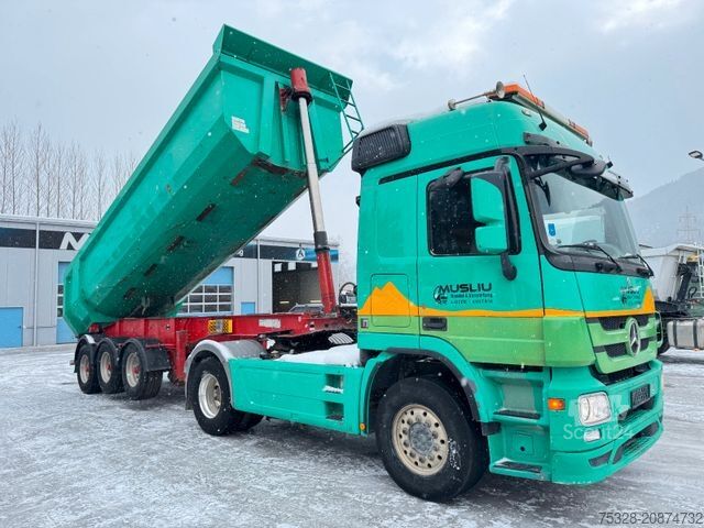 Standard SZM MERCEDES-BENZ Actros 1844 MP3 Retarder + Auflieger 24m³ Hardox