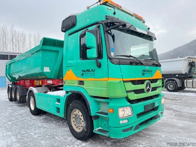 Standard SZM MERCEDES-BENZ Actros 1844 MP3 Retarder + Auflieger 24m³ Hardox