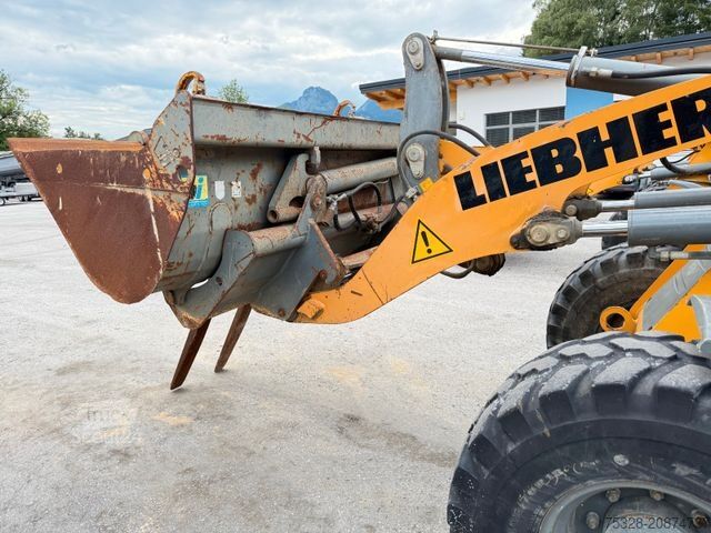 Wheel loader LIEBHERR L 509 Speeder Schnellwechsler Schaufel + Gabel