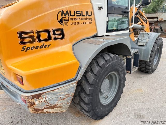 Wheel loader LIEBHERR L 509 Speeder Schnellwechsler Schaufel + Gabel
