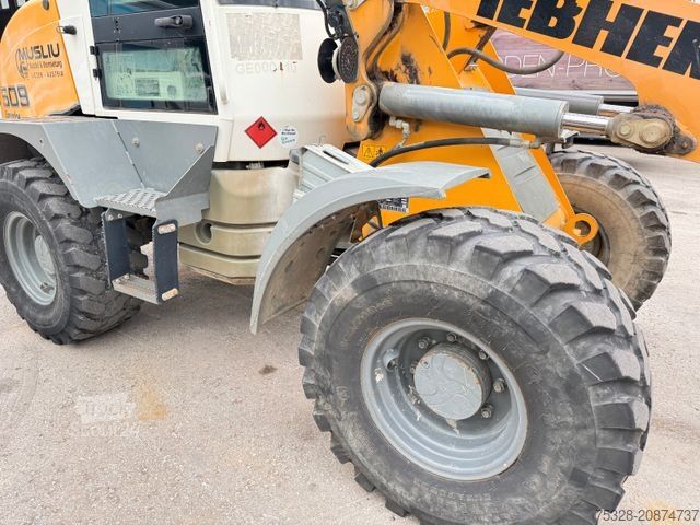 Wheel loader LIEBHERR L 509 Speeder Schnellwechsler Schaufel + Gabel