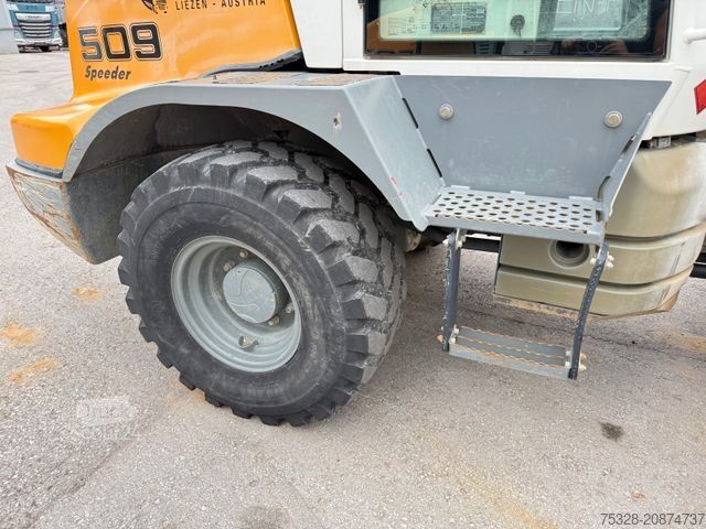 Wheel loader LIEBHERR L 509 Speeder Schnellwechsler Schaufel + Gabel