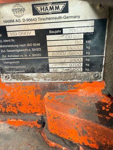 Egyhengerdob henger HAMM HD 090V Schneidrad