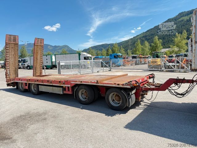 Tieflader Anhänger  ZANDT AT-P 400 4 Achs Tieflader 38500Kg Nutzlast