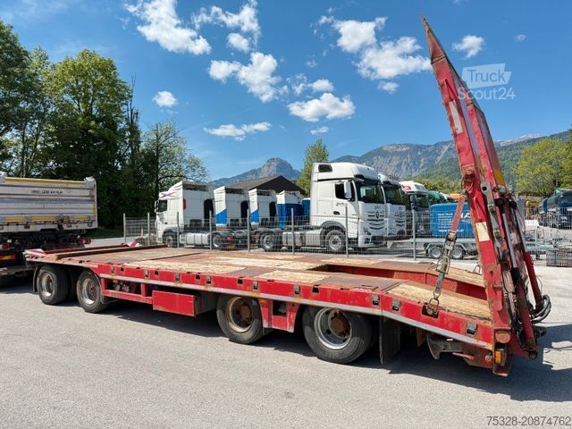 Tieflader Anhänger  ZANDT AT-P 400 4 Achs Tieflader 38500Kg Nutzlast