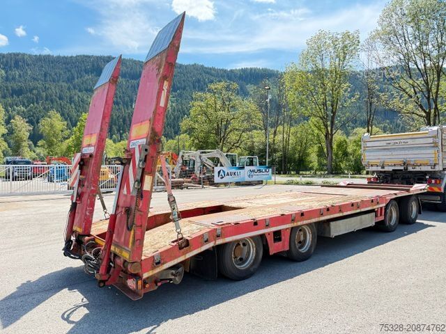 Tieflader Anhänger ZANDT AT-P 400 4 Achs Tieflader 38500Kg Nutzlast