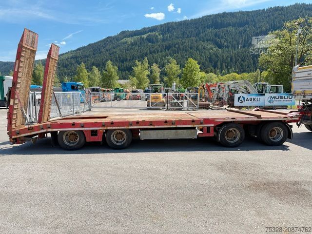 Tieflader Anhänger  ZANDT AT-P 400 4 Achs Tieflader 38500Kg Nutzlast
