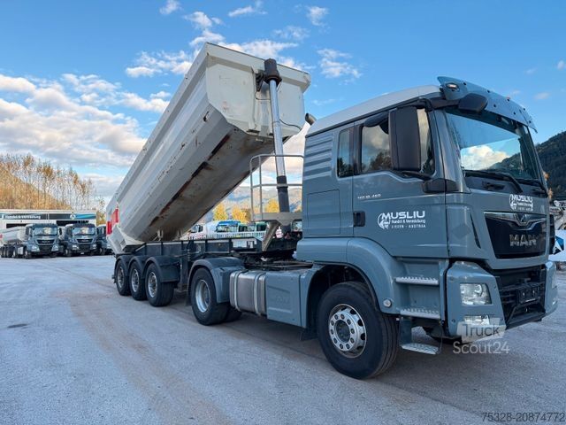 Standard SZM MAN TGS 18.460 4X2 BL Retarder + Aufliegr Schwarzmü