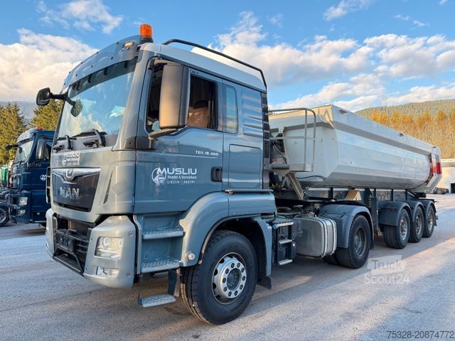 Standard SZM MAN TGS 18.460 4X2 BL Retarder + Aufliegr Schwarzmü