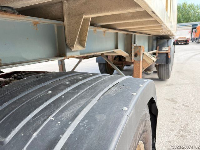 Semirremolque volquete SCHWARZMÜLLER 3 Achsen Liftachse 45-55m³ Alumulde Stahl Rahmen