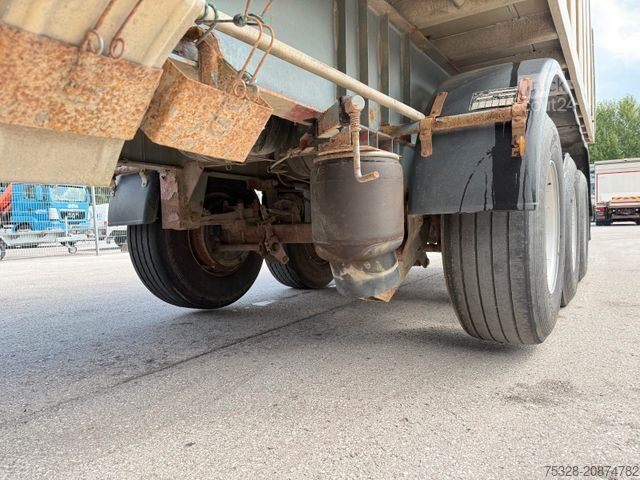 Semirremolque volquete SCHWARZMÜLLER 3 Achsen Liftachse 45-55m³ Alumulde Stahl Rahmen