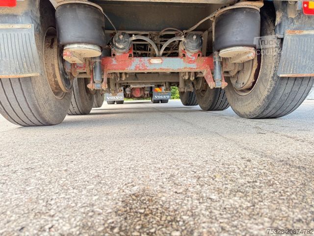 Semirremolque volquete SCHWARZMÜLLER 3 Achsen Liftachse 45-55m³ Alumulde Stahl Rahmen