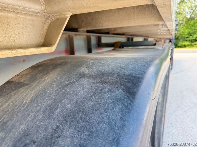 Semirremolque volquete SCHWARZMÜLLER 3 Achsen Liftachse 45-55m³ Alumulde Stahl Rahmen