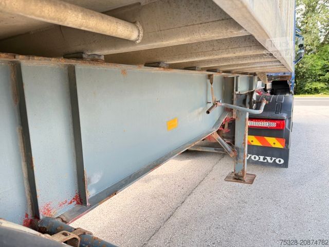 Semirremolque volquete SCHWARZMÜLLER 3 Achsen Liftachse 45-55m³ Alumulde Stahl Rahmen