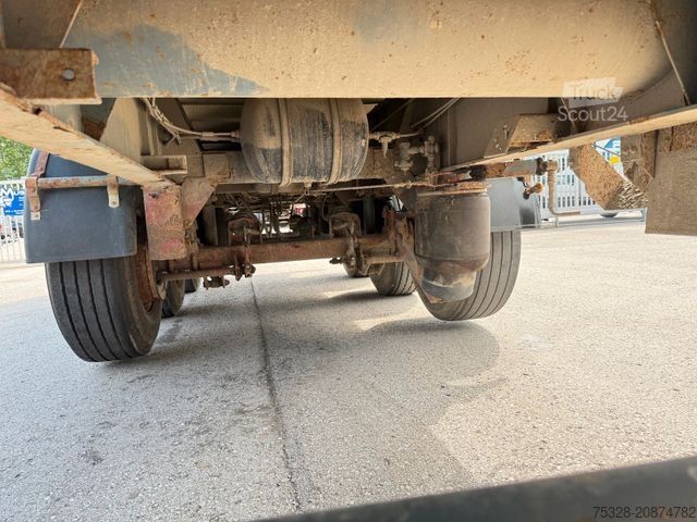 Semirremolque volquete SCHWARZMÜLLER 3 Achsen Liftachse 45-55m³ Alumulde Stahl Rahmen