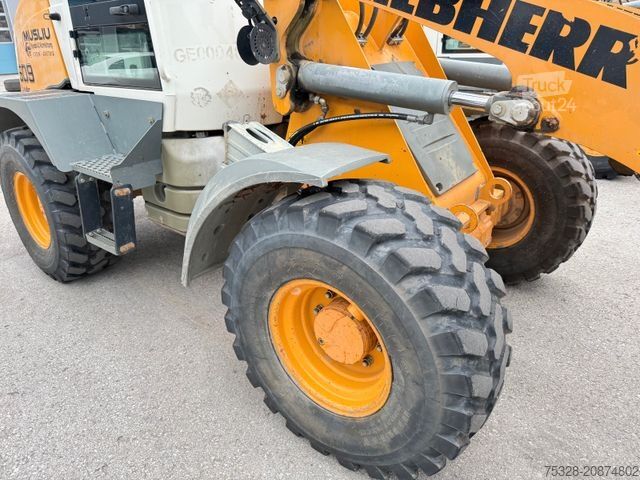 Radlader LIEBHERR L 509 Speeder Schnellwechsler Schaufel + Gabel