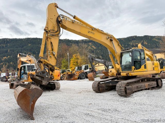 Excavator pe şenile KOMATSU PC 290NLC-8 Schnellwechsler BMT 2X Löffel Top