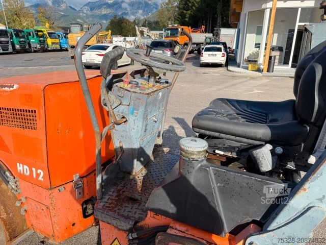 Egyhengerdob henger HAMM HD 12 defekt