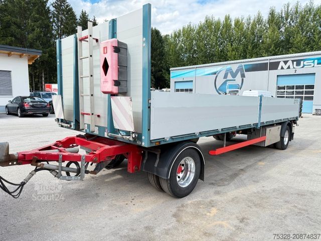 Remolque abierto SCHWARZMÜLLER 2 Achs Jumbo Pritsche Bordwand 14100Kg Nutzlast
