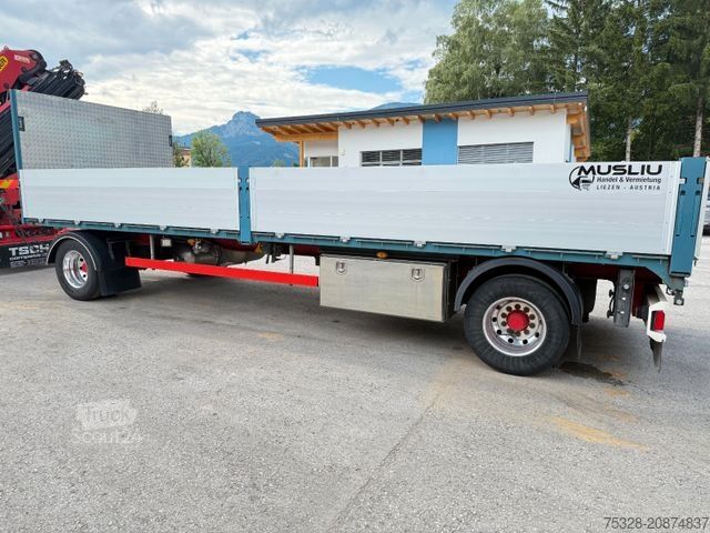 Remolque abierto SCHWARZMÜLLER 2 Achs Jumbo Pritsche Bordwand 14100Kg Nutzlast