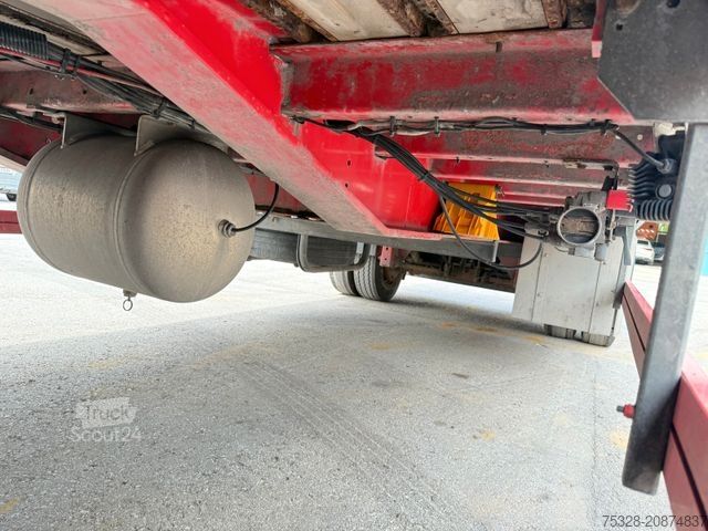 Remolque abierto SCHWARZMÜLLER 2 Achs Jumbo Pritsche Bordwand 14100Kg Nutzlast