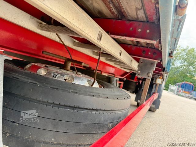 Remolque abierto SCHWARZMÜLLER 2 Achs Jumbo Pritsche Bordwand 14100Kg Nutzlast