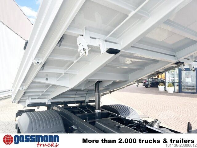 Furgón volquete Mercedes-Benz Atego 818/23 K 4x2, 2x AHK, Meiller-Kipper,