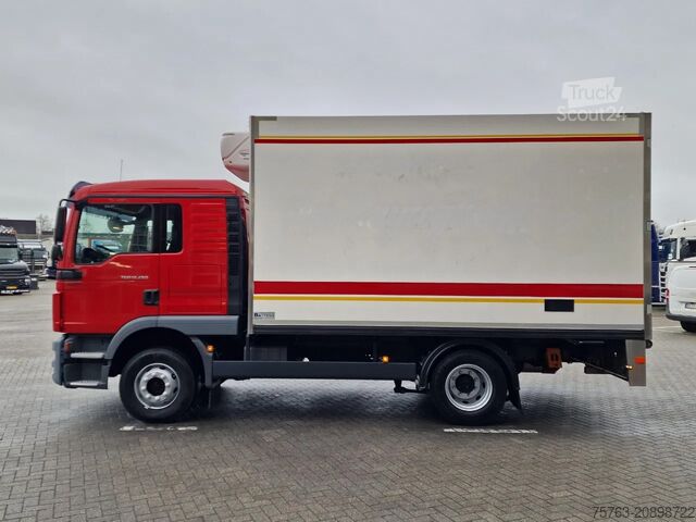Gekoeld/bevroren transport MAN TGM 12.250 Sleepercab 4x2 - Carrier Xarios 600 ...