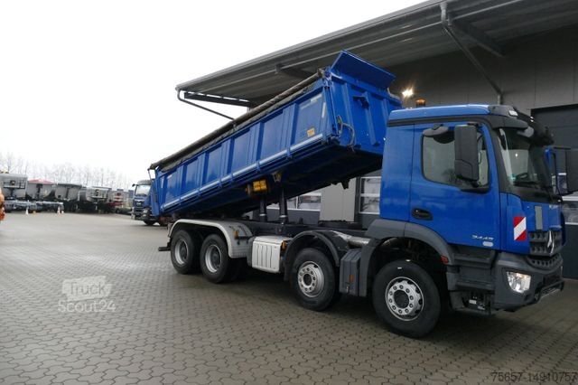 Savitvežis MERCEDES-BENZ 3243K/ 8x4, Meiller- Kp., Bordmatik, erst 67 TKM