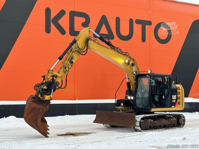 Escavadora de lagartas Caterpillar 312 EL ROTOTILT / AC / CENTRAL LUBRICATION
