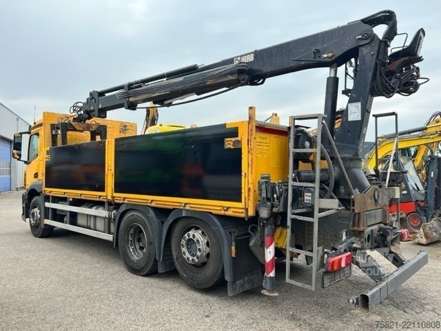 Krano sunkvežimis Mercedes-Benz Antos 2540 (SN828) + Hiab 166K Pro (2 x in stock)