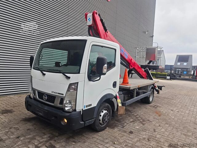 Hefplatform Nissan Cabstar 35.12 NT400 CTE B-Lift 150 Pro