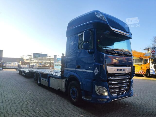 Automašīnu pārvadātājs furgons DAF XF 480 6x2 + FVG ALFS