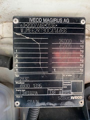 Wechselfahrgestell LKW IVECO AHFFU7C3000114 CM LNG