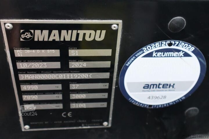 رافعة شوكية للطرق الوعرة Manitou MC25-4 Valid Inspection, *Guarantee! Diesel, 4x4 D