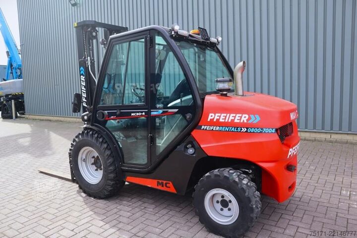 رافعة شوكية للطرق الوعرة Manitou MC25-4 Valid Inspection, *Guarantee! Diesel, 4x4 D
