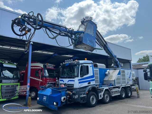 Betonpomp Mercedes-Benz Arocs 3242 AMV 7450D Concreetsprayer, 8x4, Blad...