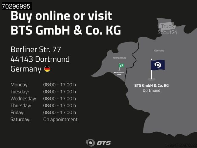 Système BDF DAF XG 480 6X2 NEW! Lift+steering Axle  BDF Maxi 10...